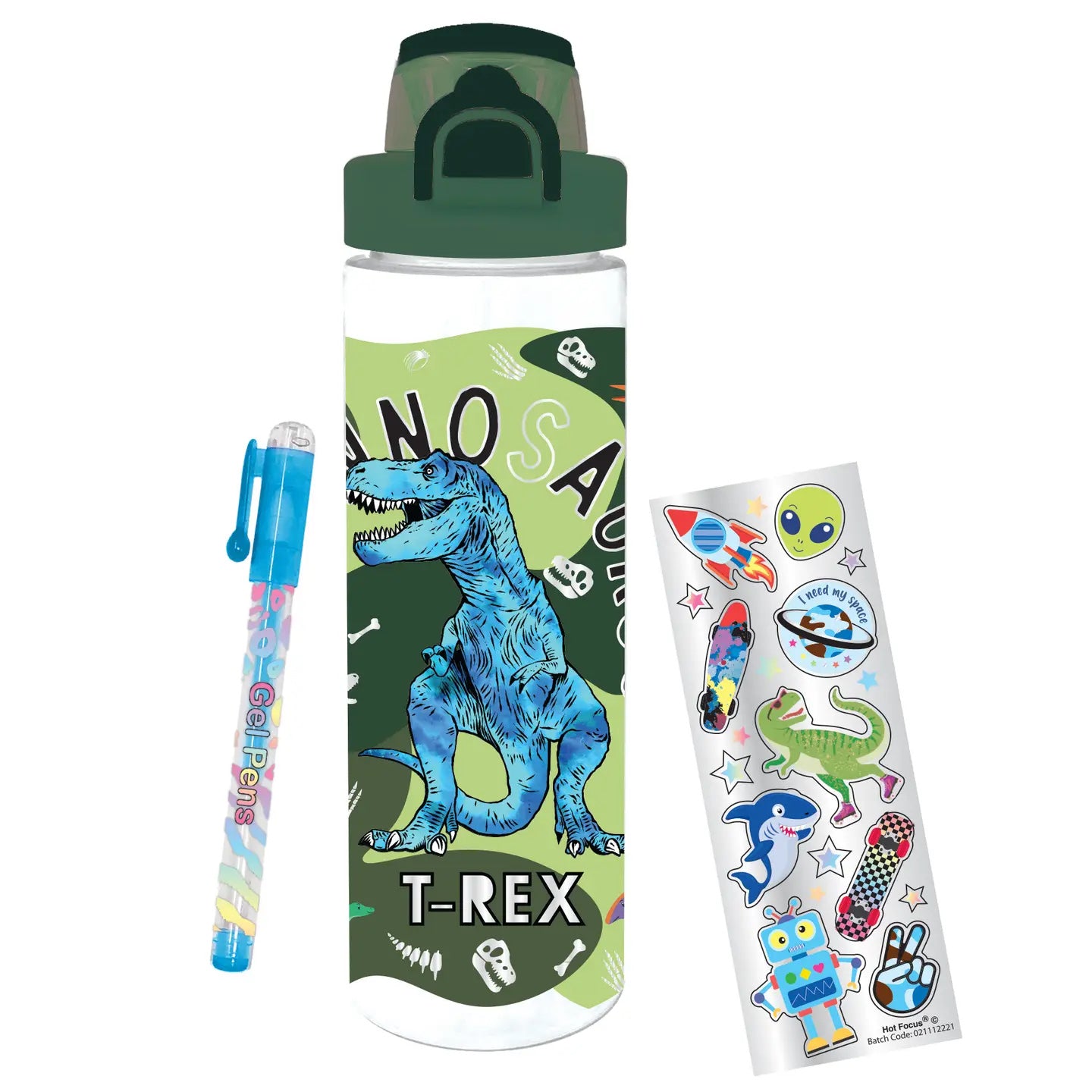 Botella de Agua Pop Up, Dinosaurios