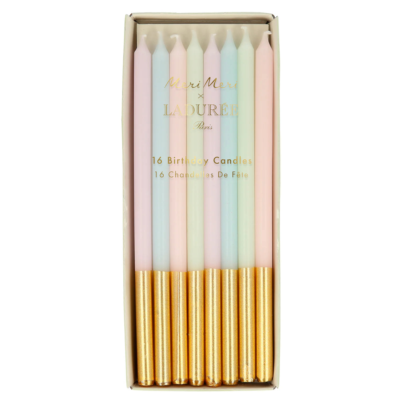 Ladureé Paris Gold Dipped Candles