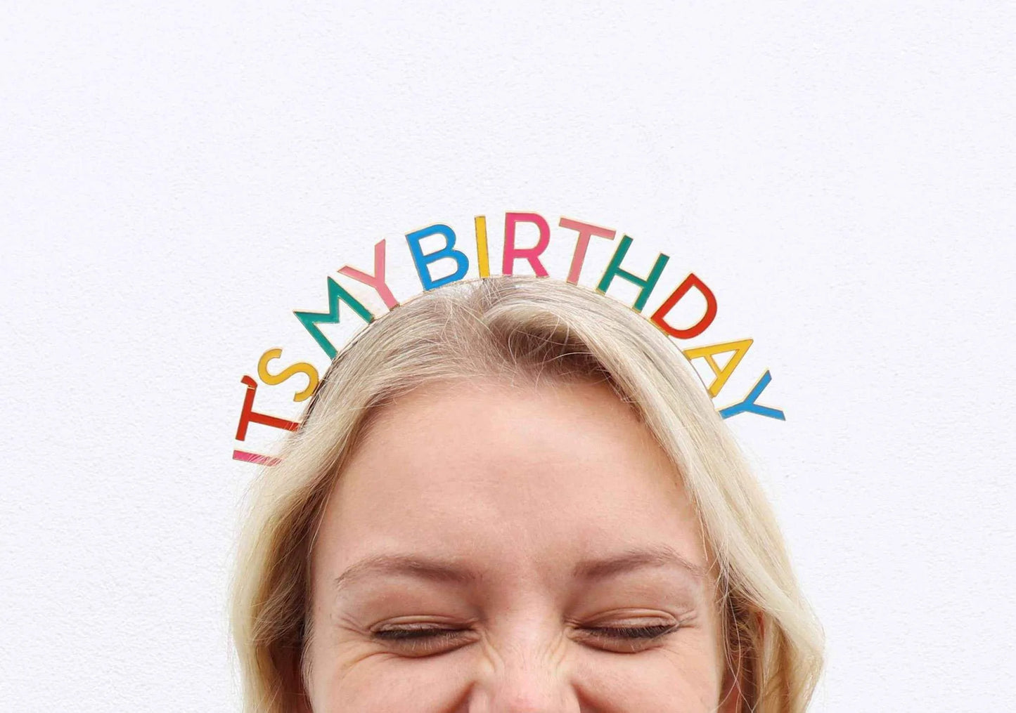 ¨It's my Birthday¨ Metallic Headband