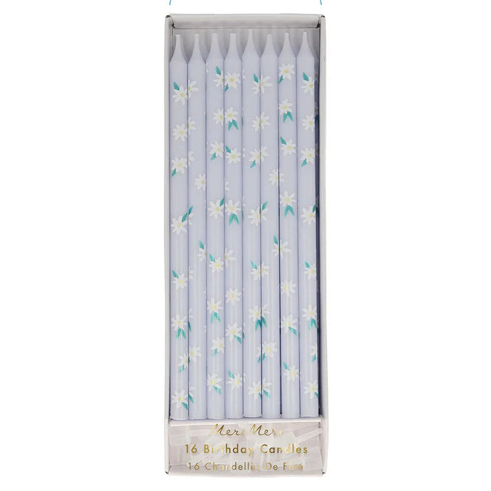 Daisy Pattern Candles