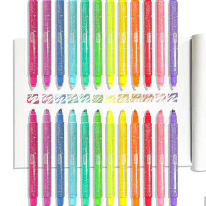 Make No Mistake! Glittery Erasable Markers (Set of 12)