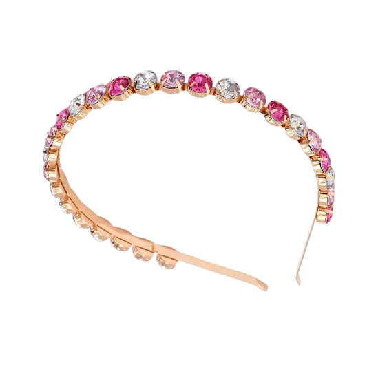 Diadema Pink Stones