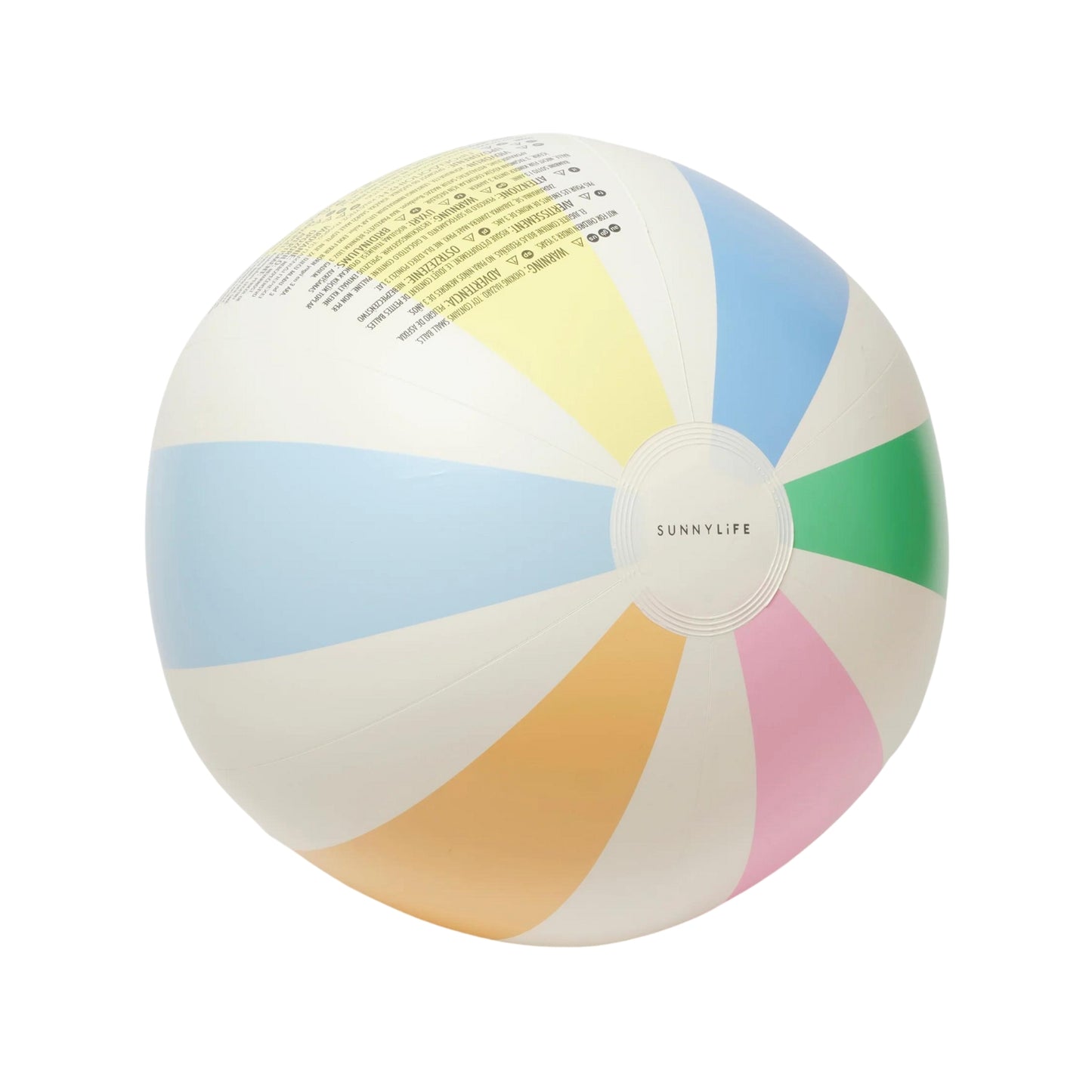 Inflatable Beach Ball ¨Pastel Gelato¨