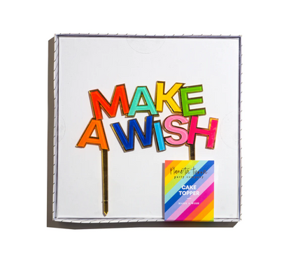 ¨Make a Wish¨ Cake Topper