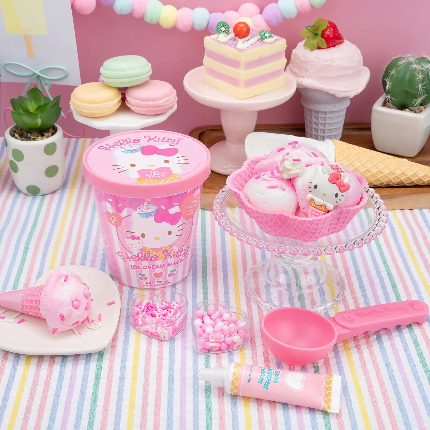 Ice Cream Slime Kit - Hello Kitty