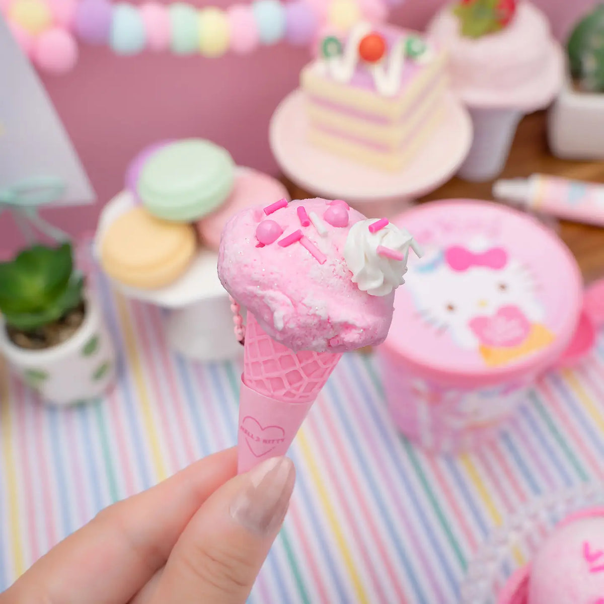 Ice Cream Slime Kit - Hello Kitty