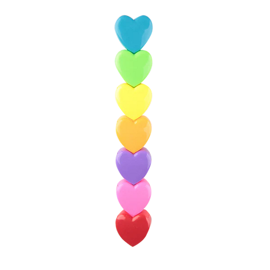 Heart Stackable Markers