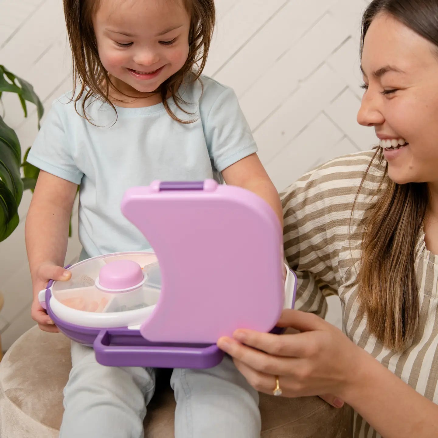 Lonchera GoBe Kids 2 en 1 (spinner incluido) - ROSA