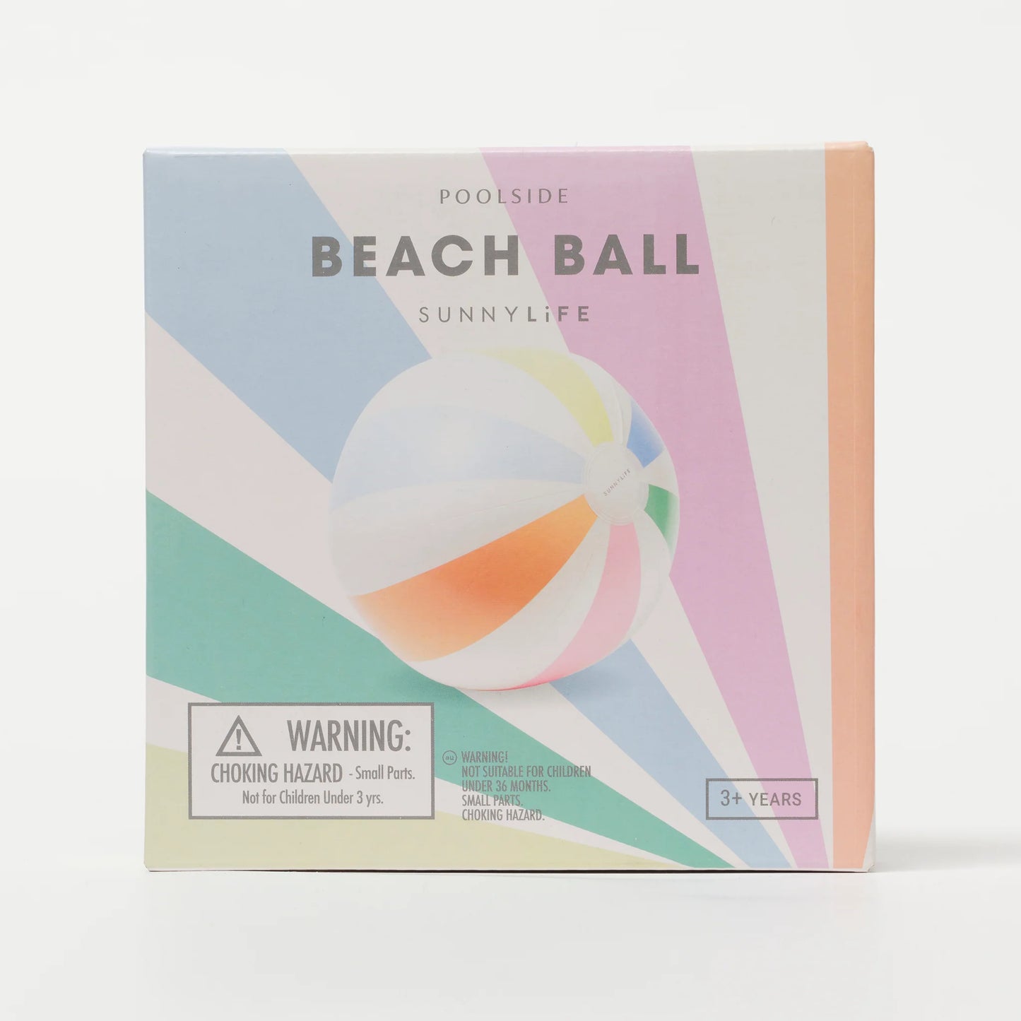 Inflatable Beach Ball ¨Pastel Gelato¨