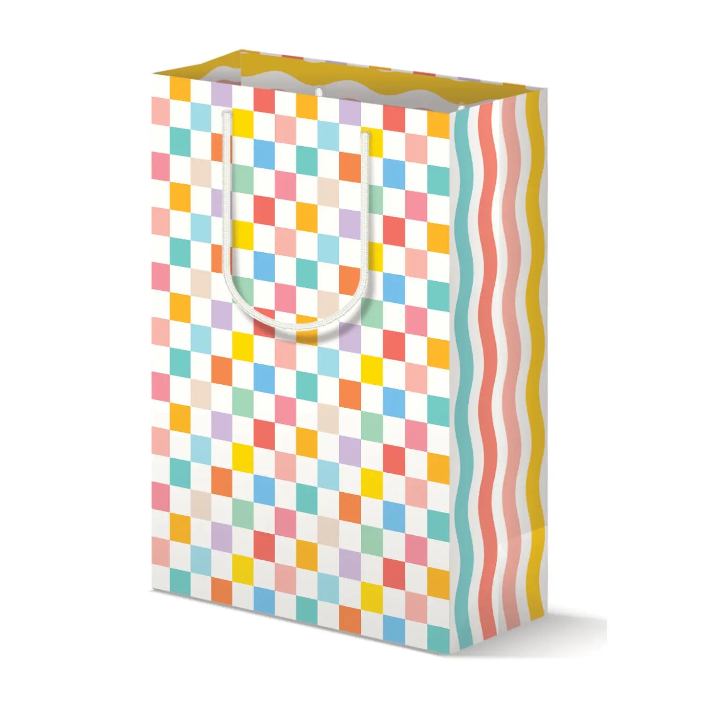 Bolsa de Papel - Cuadros Arcoiris
