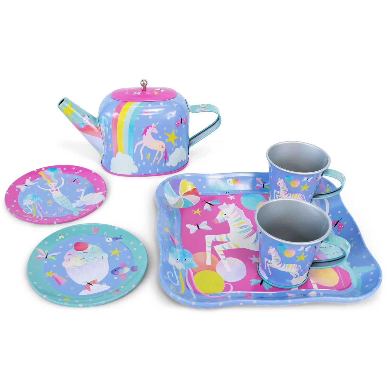 Fantasy 7pc Tea Set