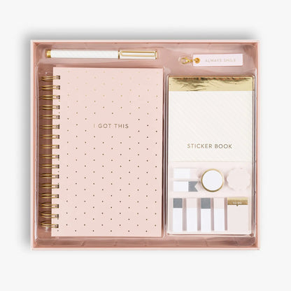 "I Got This" Blush Daily Planner Kit